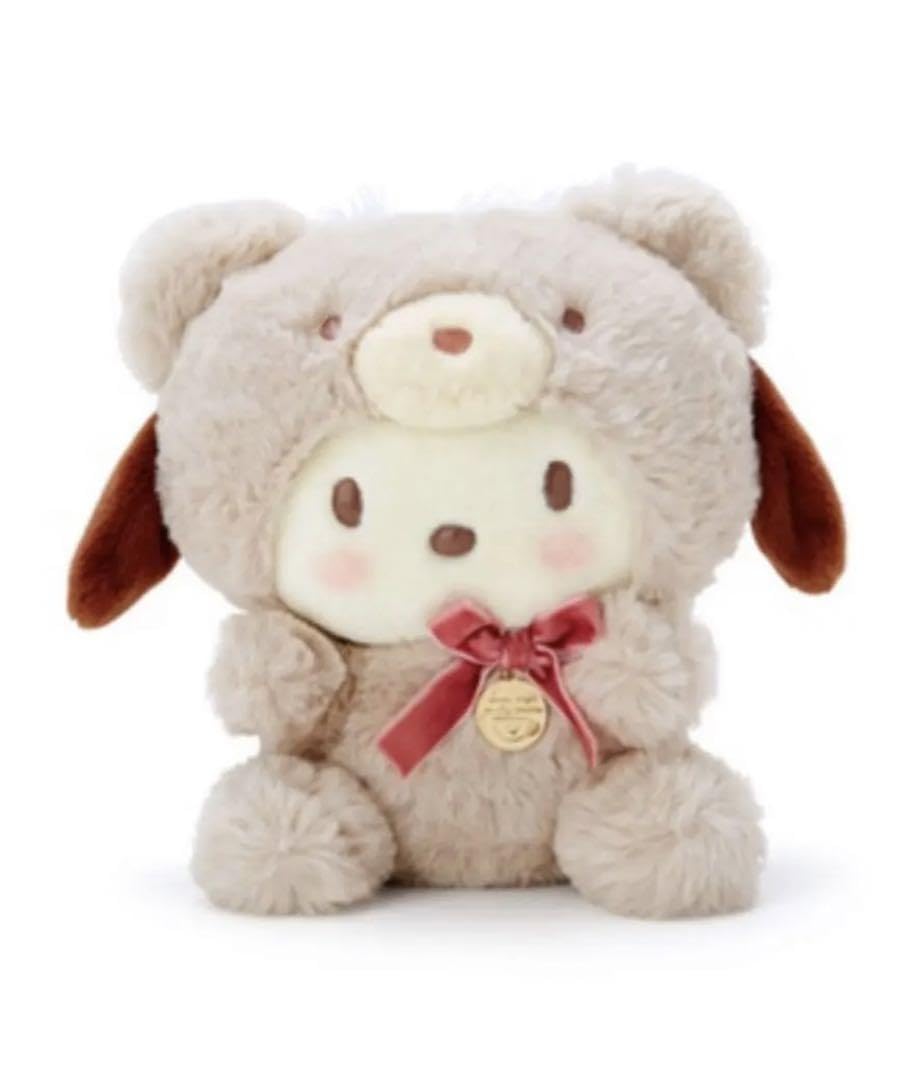 ぬいぐるみ ラテクマ ポチャッコ サンリオ ベアフル テディベア くま