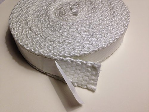 Fiberglass Boiler Tape, Adhesive Backed, 2 Wide x 1/8 Thick x 50ft. Roll