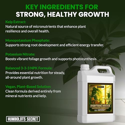 Humboldts Secret Fertilizante Líquido 3-3-3 32 Ounce miniatura 3