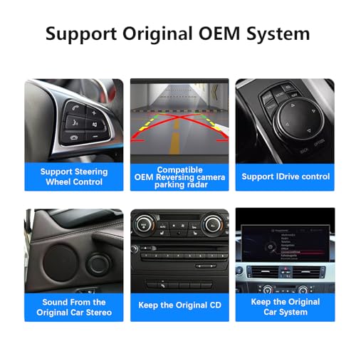 Radio con pantalla táctil 15.8" para BMW 3/5 Series E60/E61/E62/E92 miniatura 4