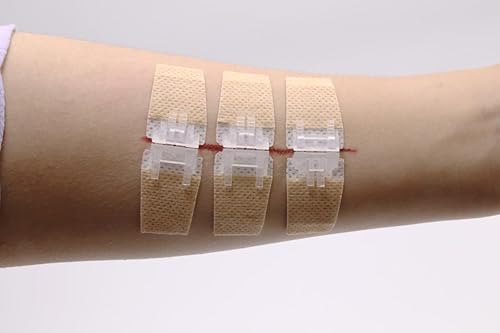 Miniatura 9 de Dispositivo de cierre de heridas por laceración, tiras de cierre de laceración de emergencia para reparar - Paquete de 10 unidades