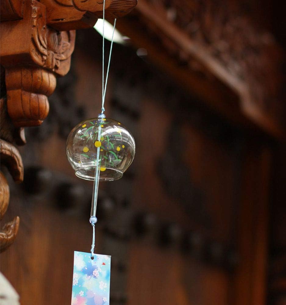 Glass Wind Chime, Cooling, Japanese Style, Cute, Edo Chime, Summer Wind Chime, Ornaments