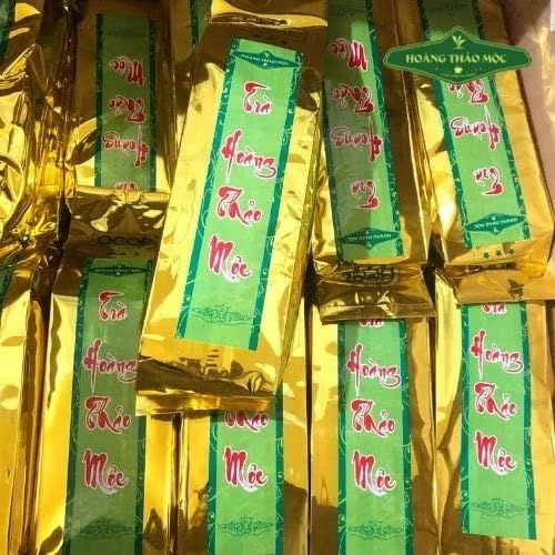 200gram- Tra Hoang Thao Moc Vietnamese Traditional Tea, Premium Gold Foil Package, Green Label - Image 4