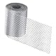 SPORTARC Aluminium-Dachrinnenschutz-Rolle, 6,1 m Dachrinnenschutz, Regenrinnenschutz, Netz zum Blockieren von Blättern, Zweigen und Schmutz (12,7 cm)