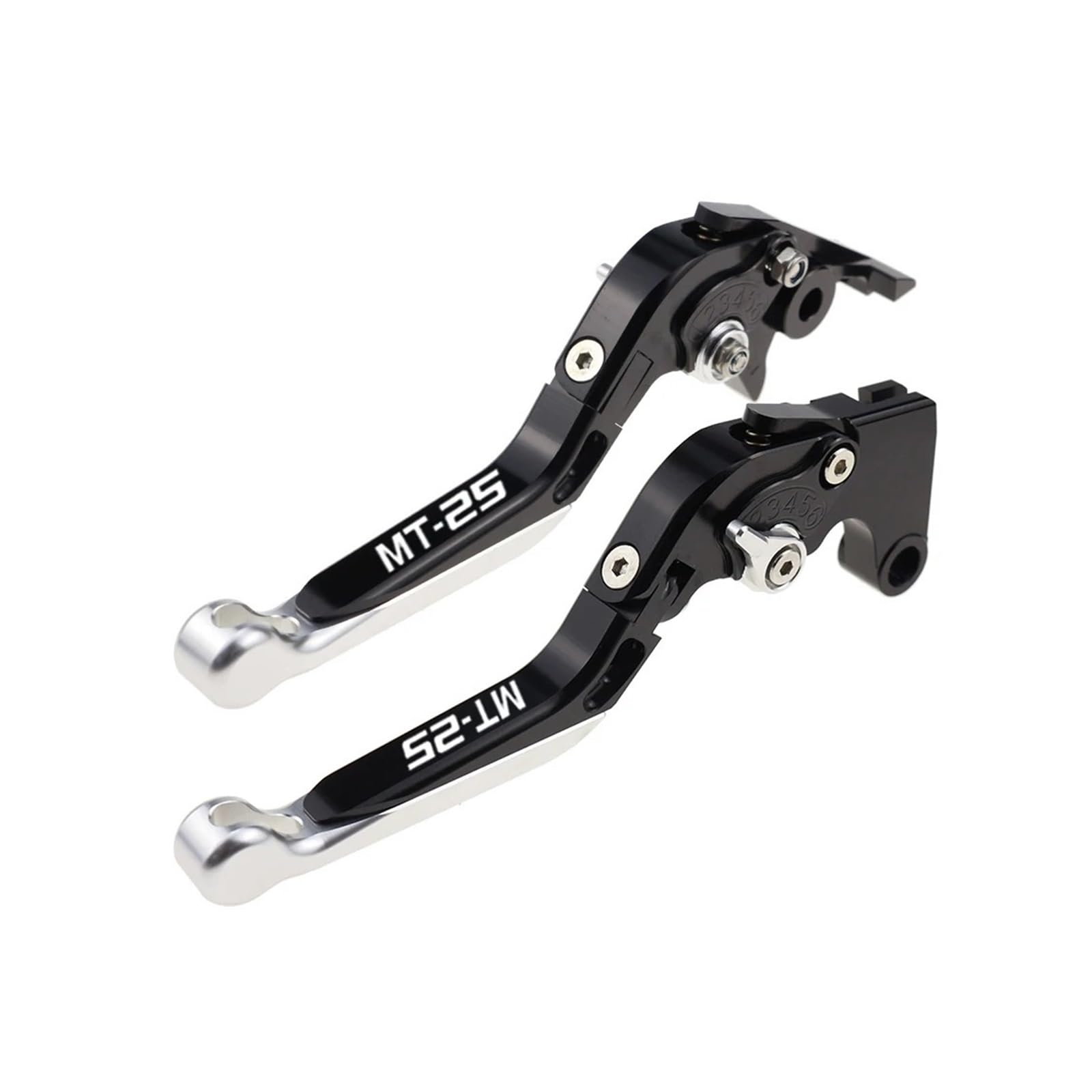Yxbswbjd 13 Aluminum Alloy Folding Brake Lever For Mt25 Motorcycle Folding Extendable Brake Clutch Levers(13)