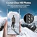 ESR for Samsung Galaxy S23 Ultra Camera Lens Protector, Scratch-Resistant HD Clarity Ultra-Thin 9H Tempered Glass with Aluminum Edging, Individual Metal Lens Cover, Case Friendly, 1 Set, Black