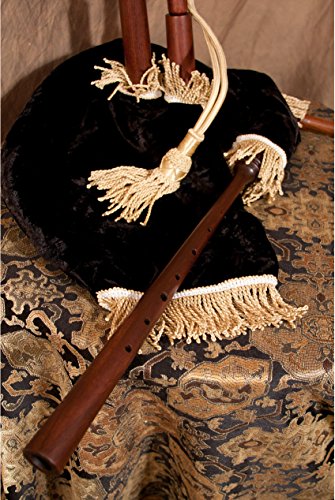 Medieval Bagpipes W/Black Velvet Cover #TOP2