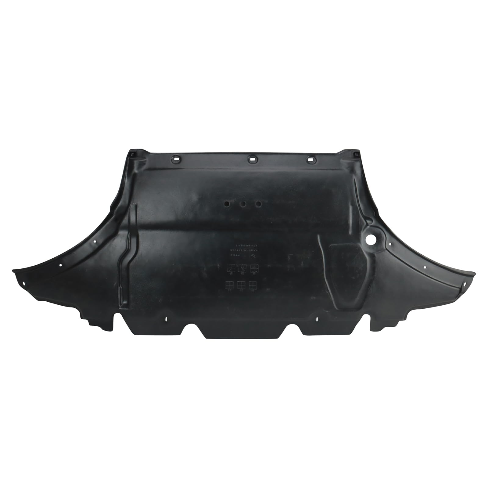 TRQ Front Lower Engine Splash Shield Compatible with 2009-2016 Audi A4 AU1228119 AU1228123
