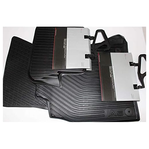 Original Audi Piezas de repuesto Alfombrillas De Goma Original (Audi A5 Coupe S5 Cabrio