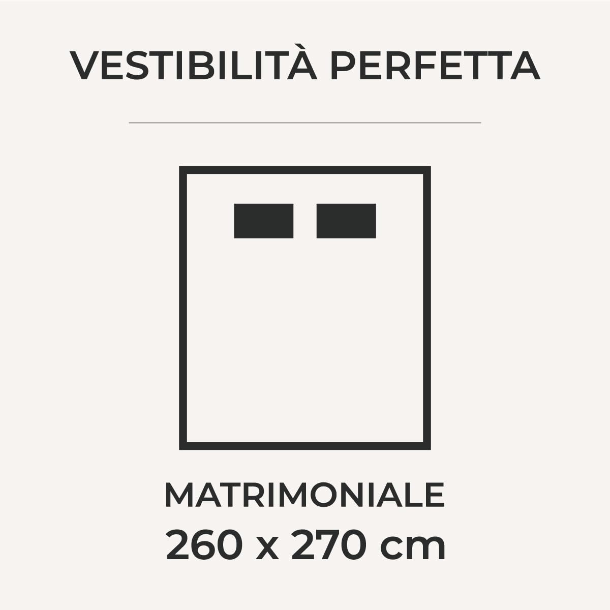 Vionara Home Trapuntino Primaverile in Morbida Microfibra, Copriletto Trapuntato Stampato, Coperta Leggera, Imbotittura 100gr/mq, Matrimoniale 260x270 cm, Made in Italy (Adele - Polvere) - 4