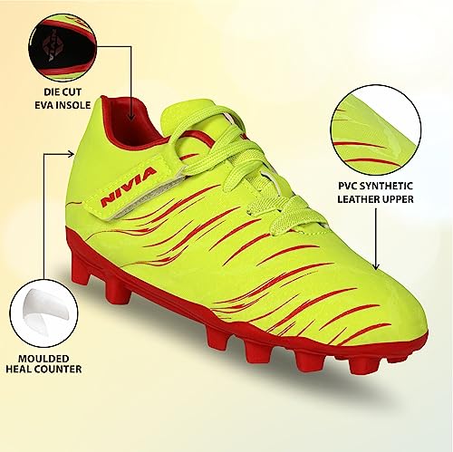 Image of Nivia Carbonite 6.0 Turf Kids Shoes.