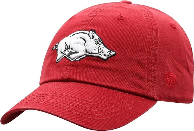 Arkansas Collegiate Adjustable Hats miniatura 1