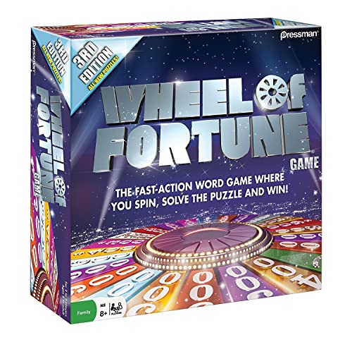 Wheel Of Fortune Game: 6Th Edition - Spin The Wheel, Solve A Puzzle, And Win By Pressman #TOP1