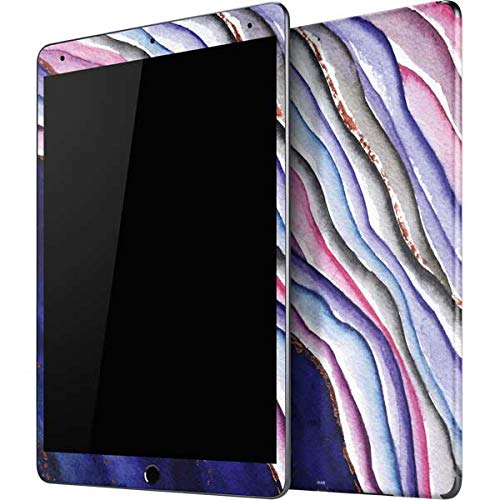 Skinit Decal Tablet skin compatible with iPad Air - Officially Licensed Violet Watercolor Geode Design