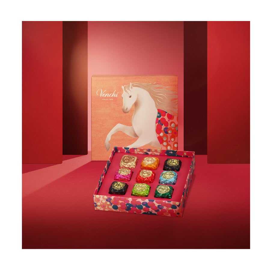 Venchi Chinese New Year 2026 Medium Square Gift Box : Amazon.sg