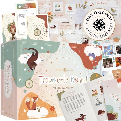 Lebenskompass Kreatives Achtsamkeits-Set für Kinder ab 6 – Träume,...
