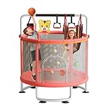 Trampolin für Kinder, verstellbares Kleinkind-Trampolin mit...