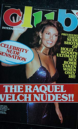 Club International Uk Vol. 11 N° 03 THE RAQUEL WELCH NUDES!! HELEN SAMANTHA PAULINE ROBERTA CHRISTINE