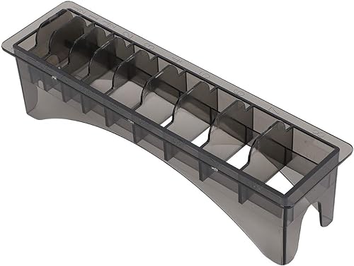 Soporte para guardia de cortapelos, caja de almacenamiento de peine guía, 10 rejillas eléctricas para cortar el cabello, organizador de peine guía