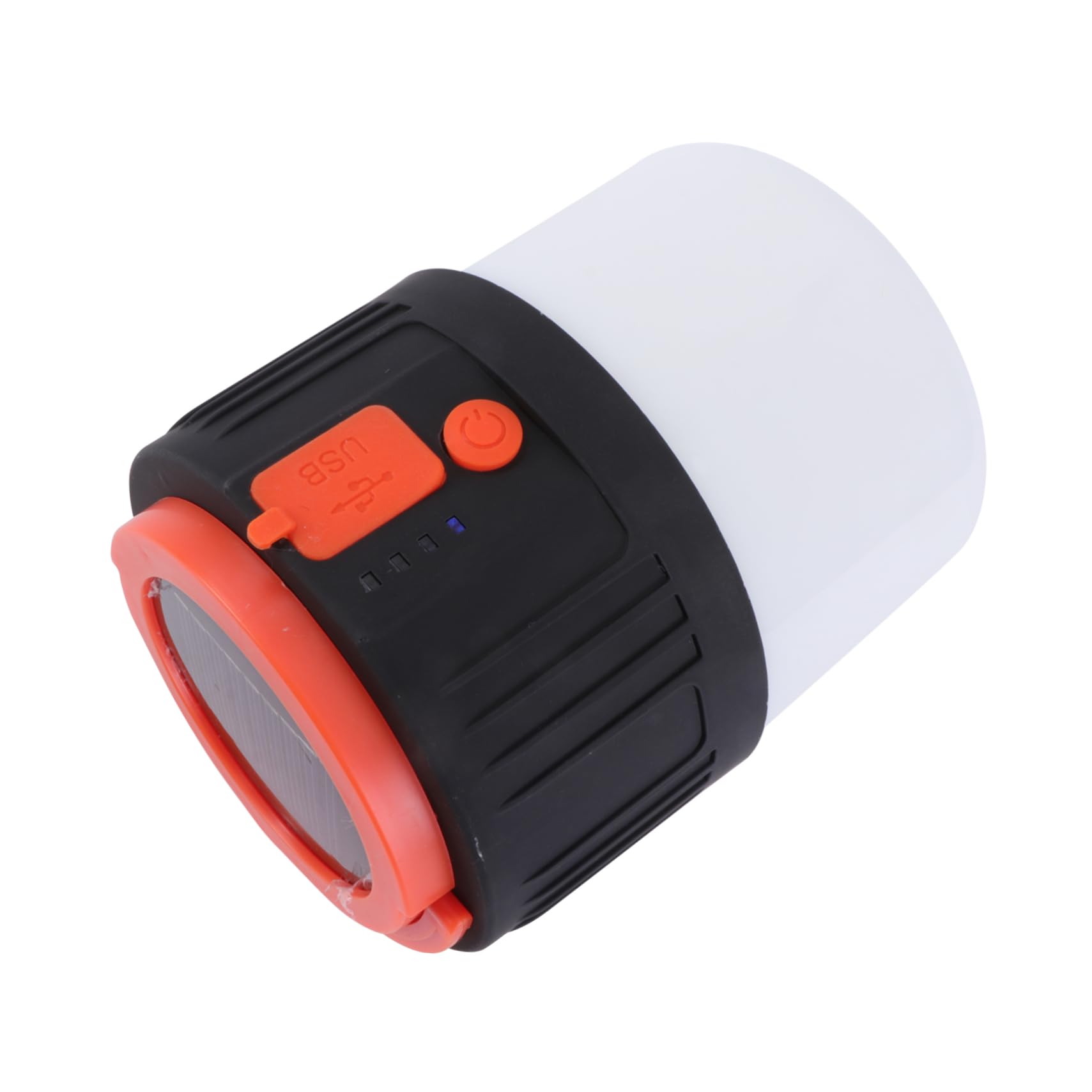 SEWACC 1PC Solar Tent Light with USB Rechargeable Battery Multi Purpose Outdoor Emergency Lamp for Camping Hiking BBQ and More Random Color with Gentle Illumination Random Color