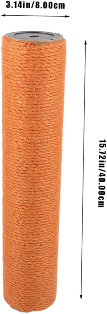 2pcs Replacement Cat Scratching Post Jute Rope Indoor Cat Scratcher Accessory Sturdy DIY Fit for Furniture Houses Trees