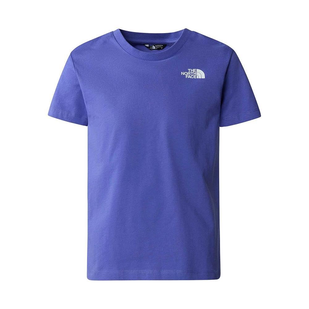 The North Face Boys Dopamine Blue S/S Redbox Tee: : :, Colour Extra Large Kids