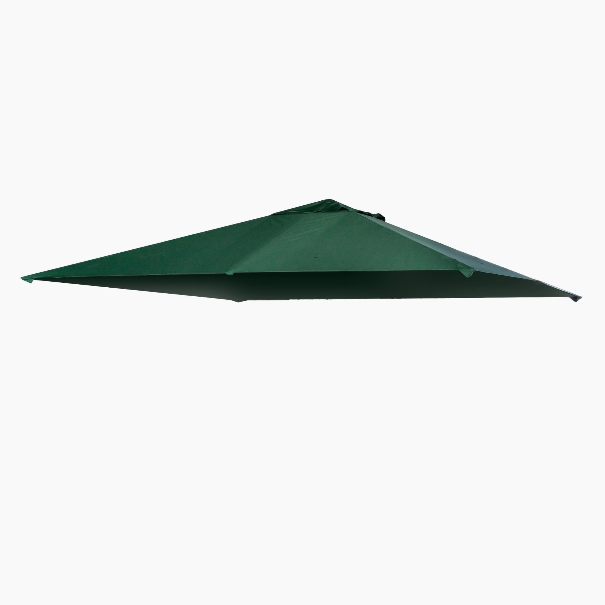 Telo Gazebo 3x3, con AIRVENT -MISURA UNIVERSALE- Tetto a 2 Livelli Di Ricambio, Pieghevole, Con Fori Drenaggio E Impermeabile, 180 g/㎡, Anti-UV 100%, PL, Installazione Facile, Verde Scuro