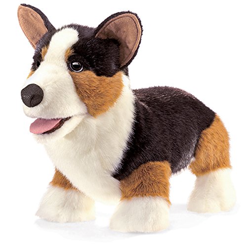 Preisvergleich Produktbild Folkmanis Handpuppe Puppet Corgi 3089