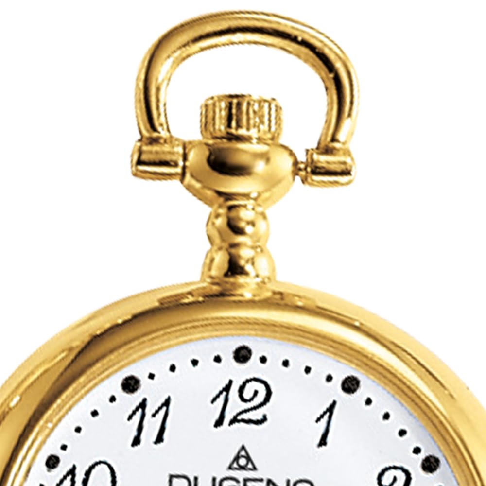 Dugena Taschenuhr 4460637-1 – Klassische Damen Taschenuhr in Silber mit arabischen Zahlen und Quarzwerk – Elegantes Retro Design für stilvolle Frauen