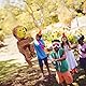 Relaxdays Pinata Affe, zum Aufhängen, Kinder, Mädchen & Jungen, Geburtstag, Dschungelparty, zum Befüllen, Papier, braun, 1 Stück