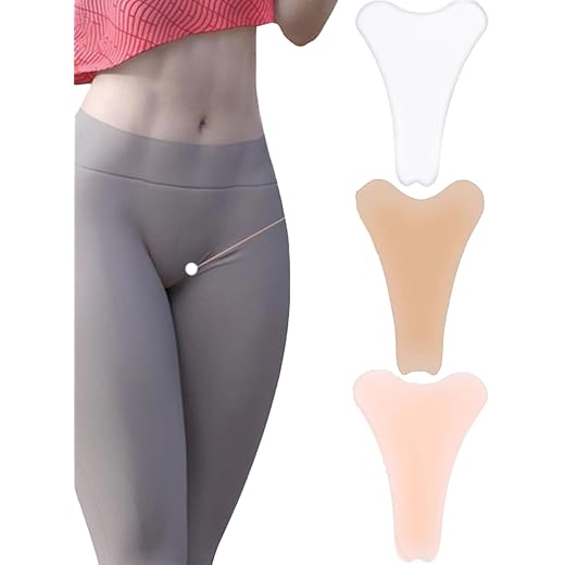 3PCS Camel Toe Concealer for Women, Light Skin, Dark Skin, and Clear Options, Seamless Coverage for Leggings, Swimwear, and Activewear, Reusable and Comfortable Design for Everyday and Gym Use