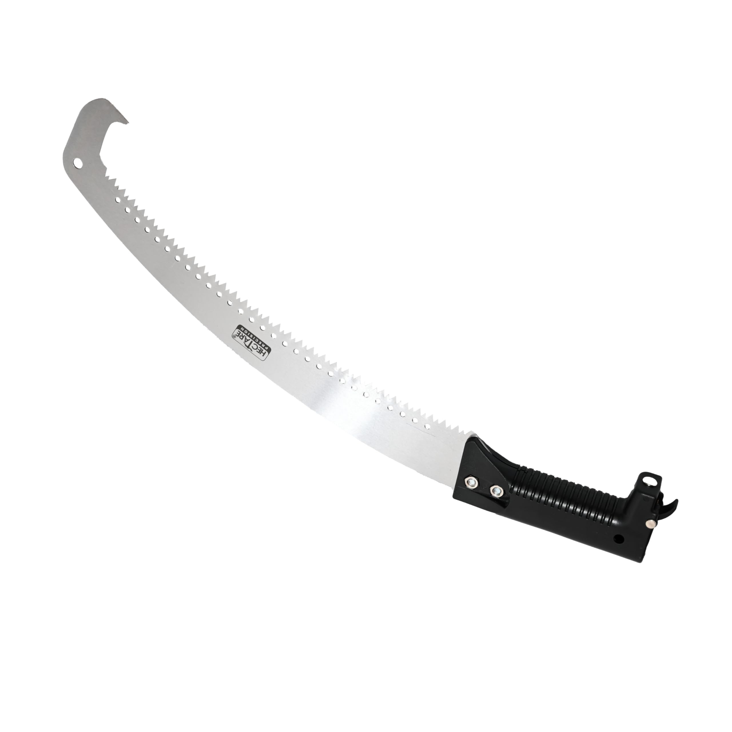 Q'neck Pruning Saw - Precision Branch Cutter with Stainless Steel Blade & Plastic Handle for Efficient Gardening & Tree Trimming, Silver & Black