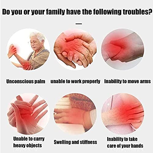 XYEJL Air Pressure Rehabilitation Robot Gloves,Automatic Stroke Hemiplegia Finger Trainer,Finger Extension Exercise,LCD Touch Screen,for Hand Function Recovery,LeftHand-XL