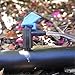 Lxcom Lighting 100 Pack 2 GPH Flag Dripper Emitter Drip Emitters 8L/H Irrigation Emitter Sprinkler Drippers System Parts Connect 4mm/7mm Hose for Lawn Vegetables Garden (Blue)