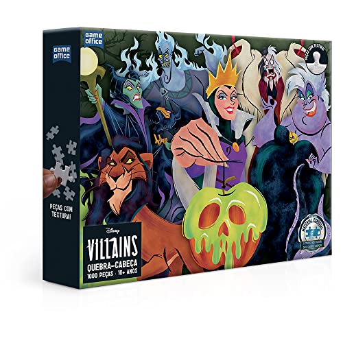 Toyster - Quebra-cabeça: Vilões Disney - 1000 peças - Game Office