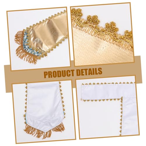 Adjustable Egyptian Belt for Halloween Cosplay Pharaoh Costume Accessory for Party and Theme Dress Up Lightweight and Reusable Waist Wrap for Men and Women2