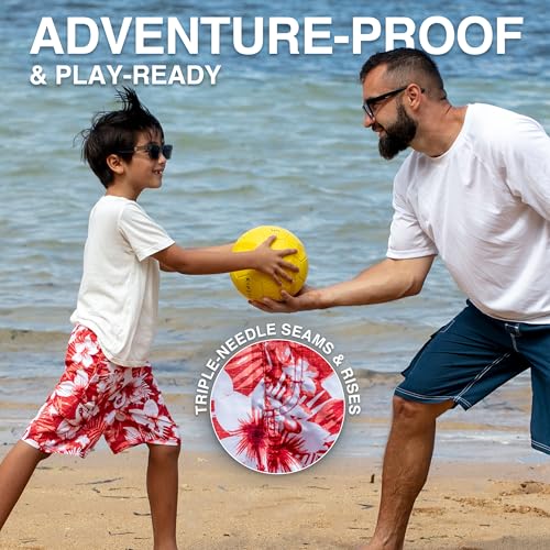 Image of Kanu Surf Boys' Avalon Quick Dry UPF 50+ Beach Swim Trunk
