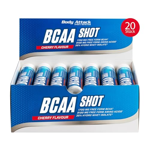 Body Attack BCAA Shots 20 x 25 ml Ampullen