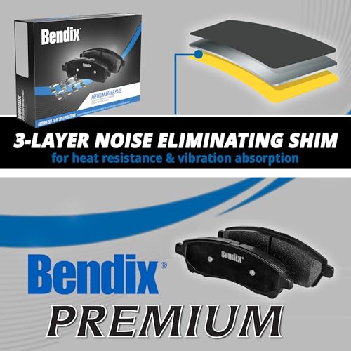 Image of Bendix Premium Front Brake Kit - Replacement Disc Brakes, Rotors and Brake Pads for select Cadillac Escalade, XTS, Chevy Avalanche, Express, Silverado, Suburban, Tahoe, GMC Savana, Sierra Yukon