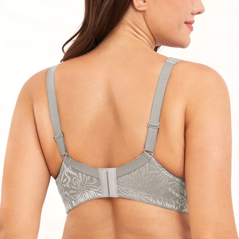 Wingslove Donna Reggiseno Minimizer Senza Imbottito Senza Ferretto Taglie Forti