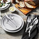 ZWILLING Premier Series Opus 45-Piece Ensemble en acier inoxydable plat - Fabriqué avec de l'acier de formule spéciale parfait pour presque 300 Années, Lave-vaisselle en sécurité, Service pour 8