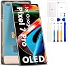 Pantalla OLED para Google Pixel 7 Pro con marco | Compatible con GP4BC GE2AE, ensamblaje de pantalla LCD con digitalizador táctil, incluye kits de reparación, sin cable de huella digital 2