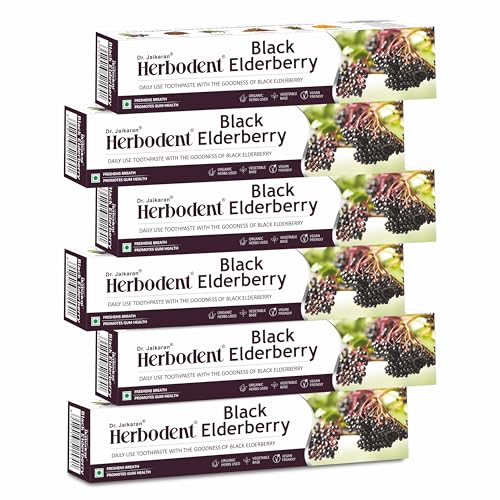 Herbodent Black Elderberry Toothpaste Pack