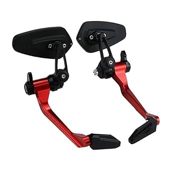 ドゥカティ バーエンドミラー レバーガード 左右セット 汎用 管理D6 ドゥカティ バーエンドミラー レバーガード 左右セット 汎用