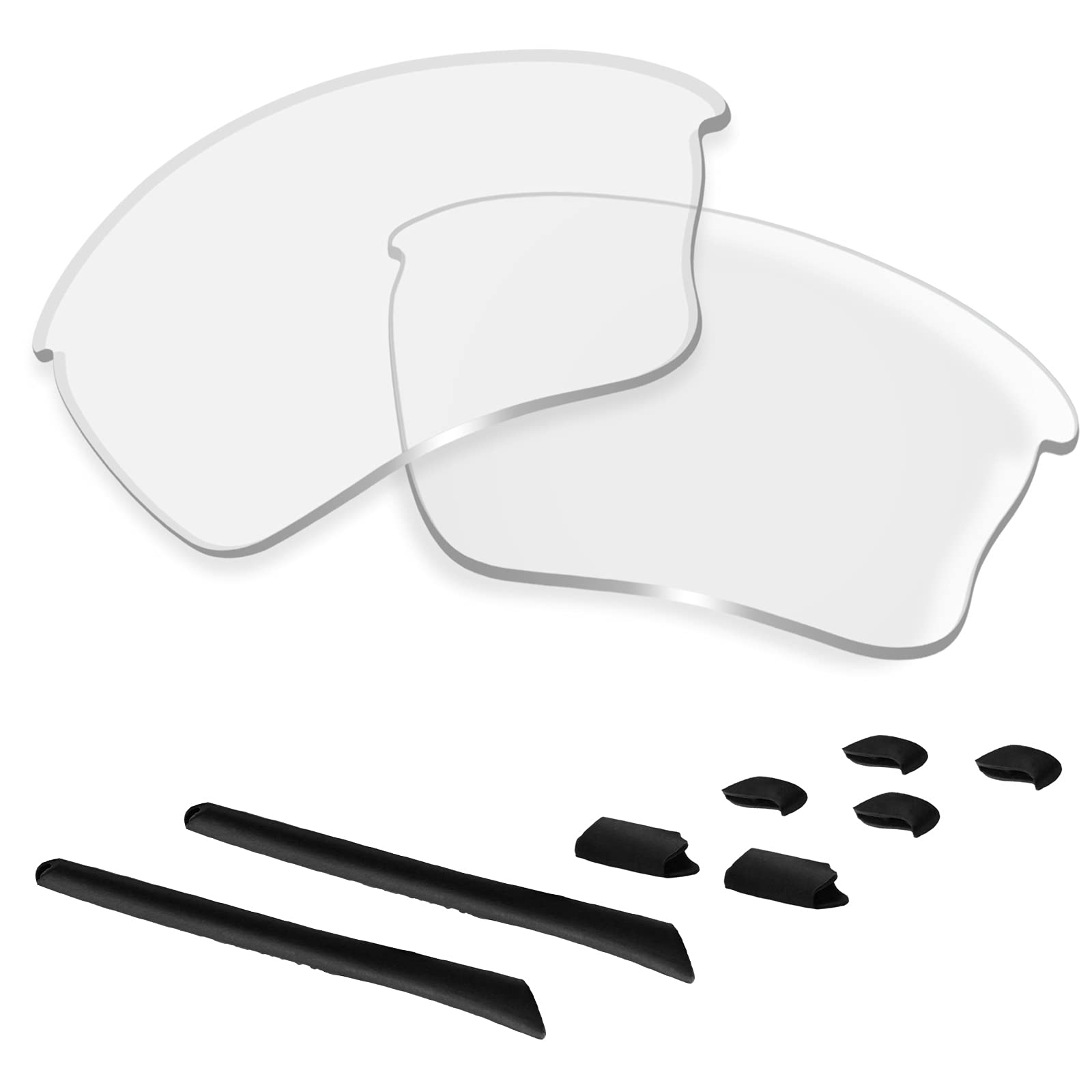 Polarized Replacement Lenses/Rubber Kits for Oakley Half Jacket XLJ