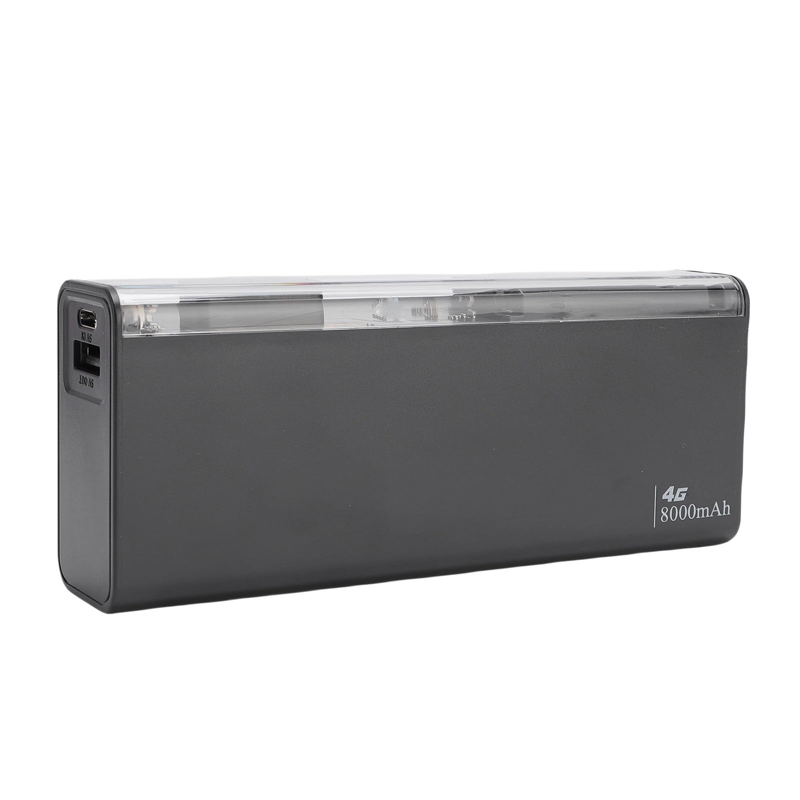 4G LTE Mobile Hotspot Router, 10 Verbundene Geräte 300 Mbit/s 2,4 G 5,8 G 8000 MAh Batterie-LED-Anzeige, mit WPA WPA2 WiFi-Verschlüsselung, für Europa, Afrika, Südostasien