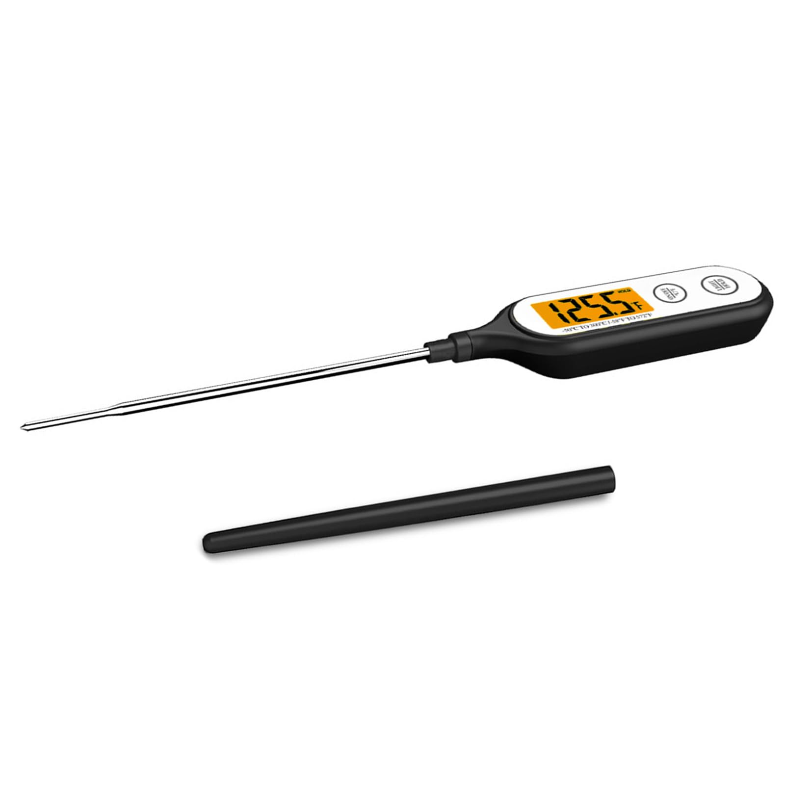 Professional Food Thermometers Accurate Temperature Gauge for Cooking & Grilling with Lightweight Designs High Accuracy LCD Display Thermometers