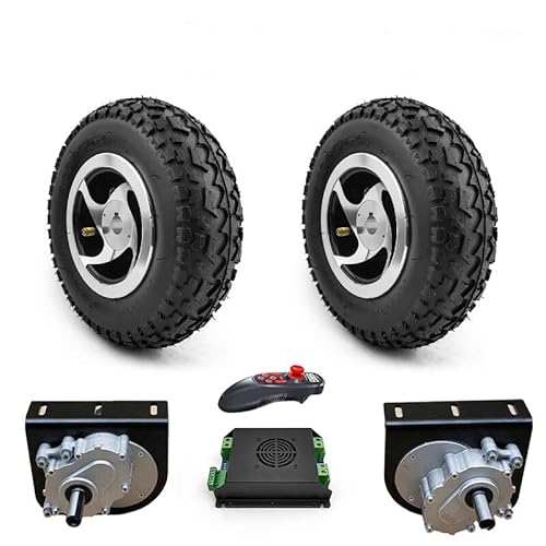 �S���t�L�����[�K�[�f���c�[����ԗp�̃f���A��9�C���`�z�C�[��75 RPM 120 RPM 24V 250W�u���V�t���M�A���[�^�[�L�b�g�i���[�^�[�u���P�b�g�j (Bracket and ESC Small kit, 24V250W 75RPM Max Spe
