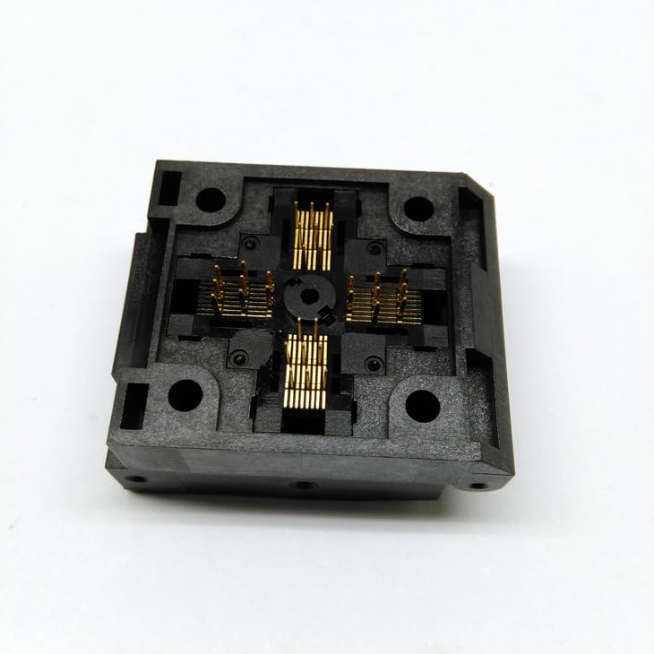 Wiring Connecting Terminals - QFP32 TQFP32 LQFP32 Clamshell Burn in Socket Pin Pitch 0.5mm IC51-0324-805 IC Test Socket Programmer Adapter Conversion Block K