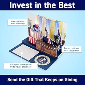 OUR FRIENDLY FOREST Pop Up Birthday Card with Light & Sound Features Real Donald Trump Voice Message for Men and Women, Parents, Couples (Cake) OUR FRIENDLY FOREST Pop Up Birthday Card with Light Sound Features Real Donald Trump Voice Message for Men and Women Parents Couples Cake